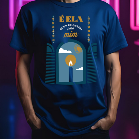 Camiseta Histórias para Cantar - É ela