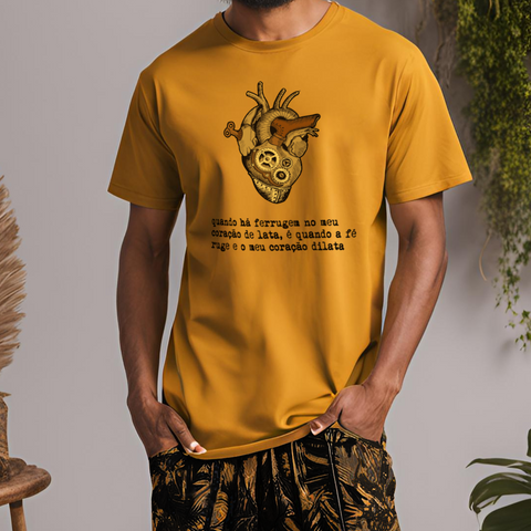 Camiseta "Quando a Fé Ruge"